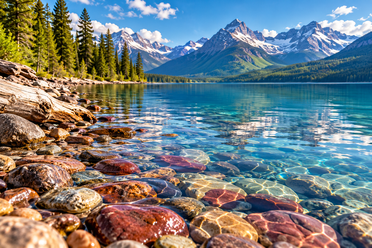 Shores of Lake McDonald