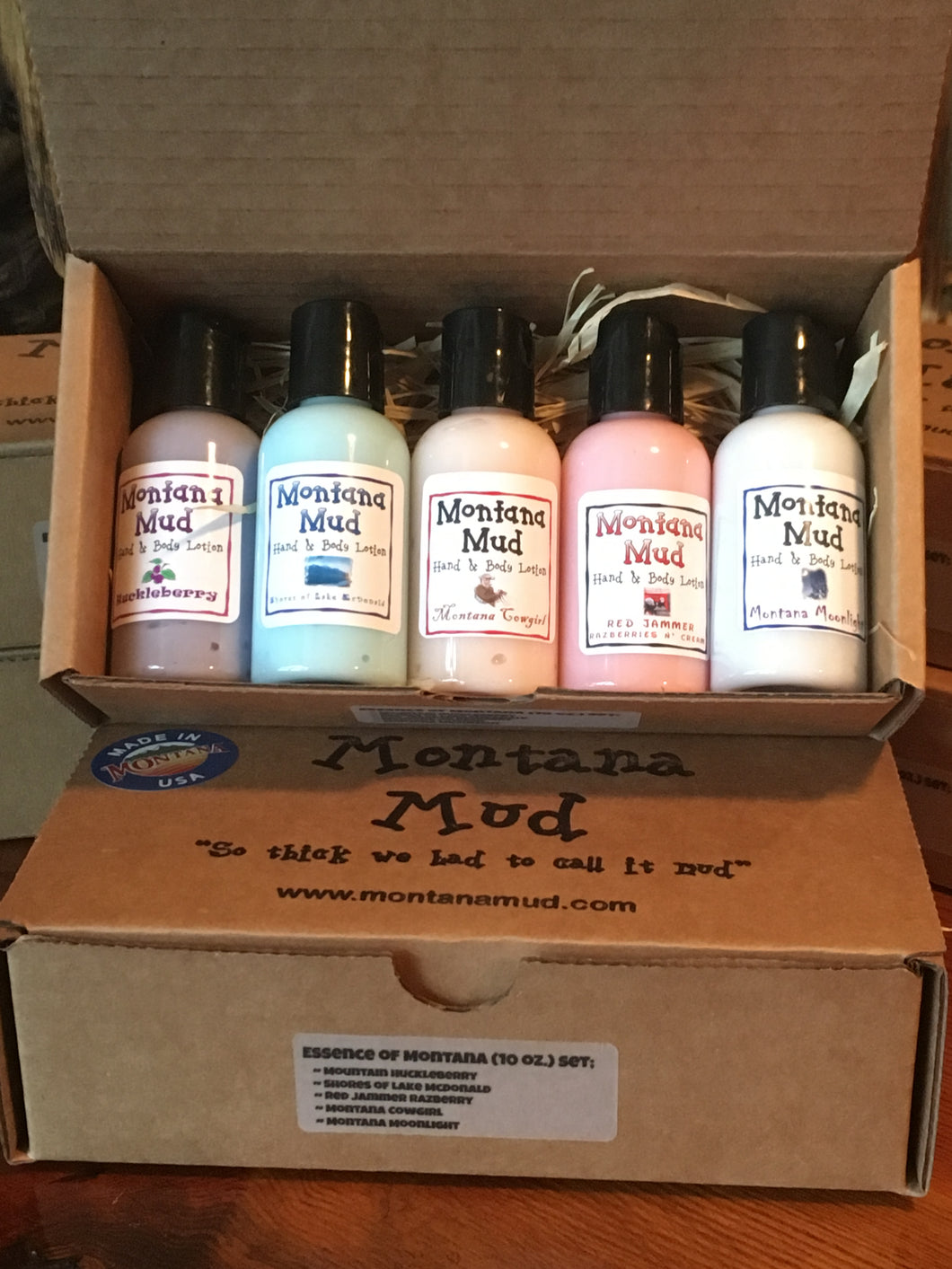 Essence of Montana Kraft Box Gift Set